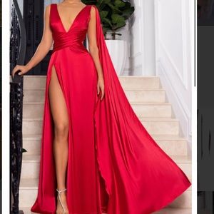 Abyss by Abby Red Princess Dress